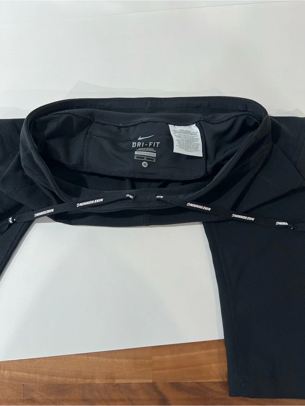 Nike Black Women’s Athletic leggings with Reflective Swoosh